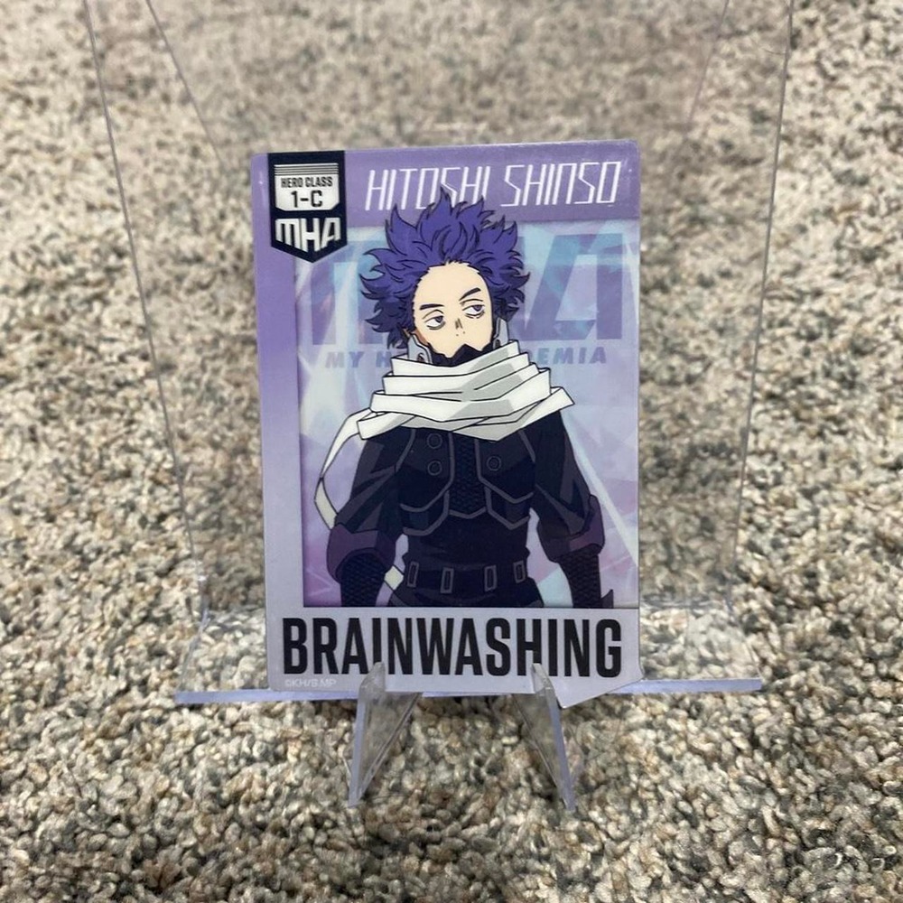 My Hero Academia Acrylic Stand Ichiban Kuji F Prize Hitoshi Shinso Purple Multi